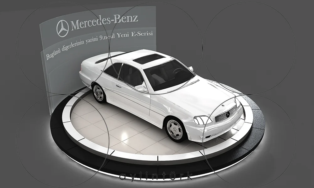 Mercedes Benz Tek Araclık Stand Ataturk Havalimani İstanbul