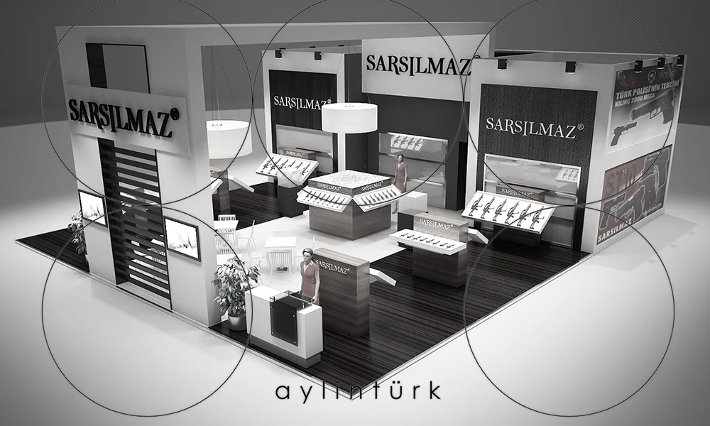Sarsılmaz Stand Savunma Sanayi Fuarı Tuyap İstanbul