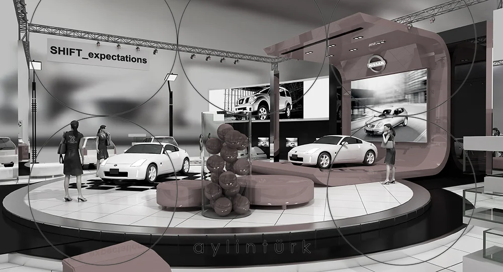 Nissan Automotiv Stand Autoshow 2008 Yesilkoy İstanbul