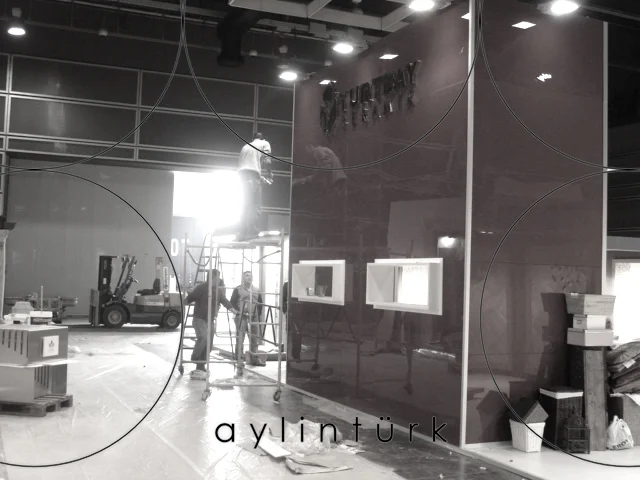 Yurtbay Seramik Stand Seramik Fuarı Valencia İspanya