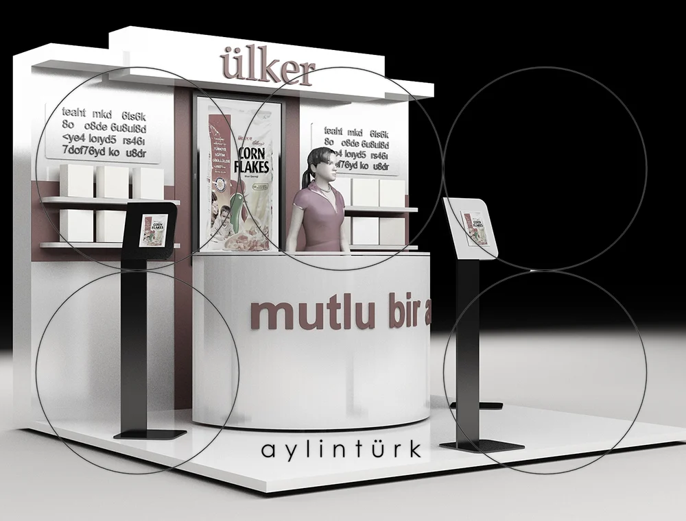 Ülker Satış Stand Tasarımı