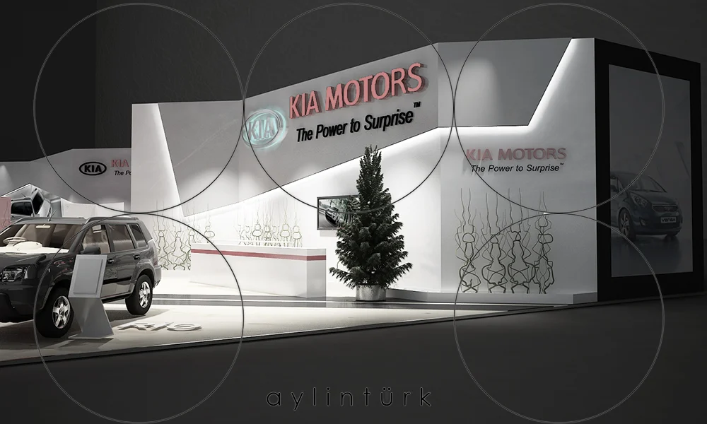 Kia Automotiv Autoshow Projesi Yesilkoy İstanbul